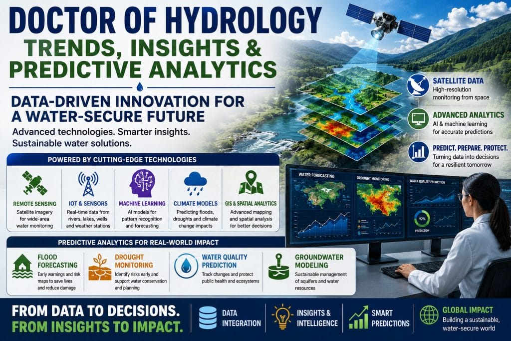 doctor of hydrology trends insights predictive analytics
