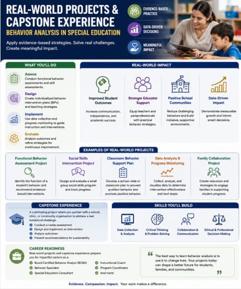 real-world projects & capstone experience