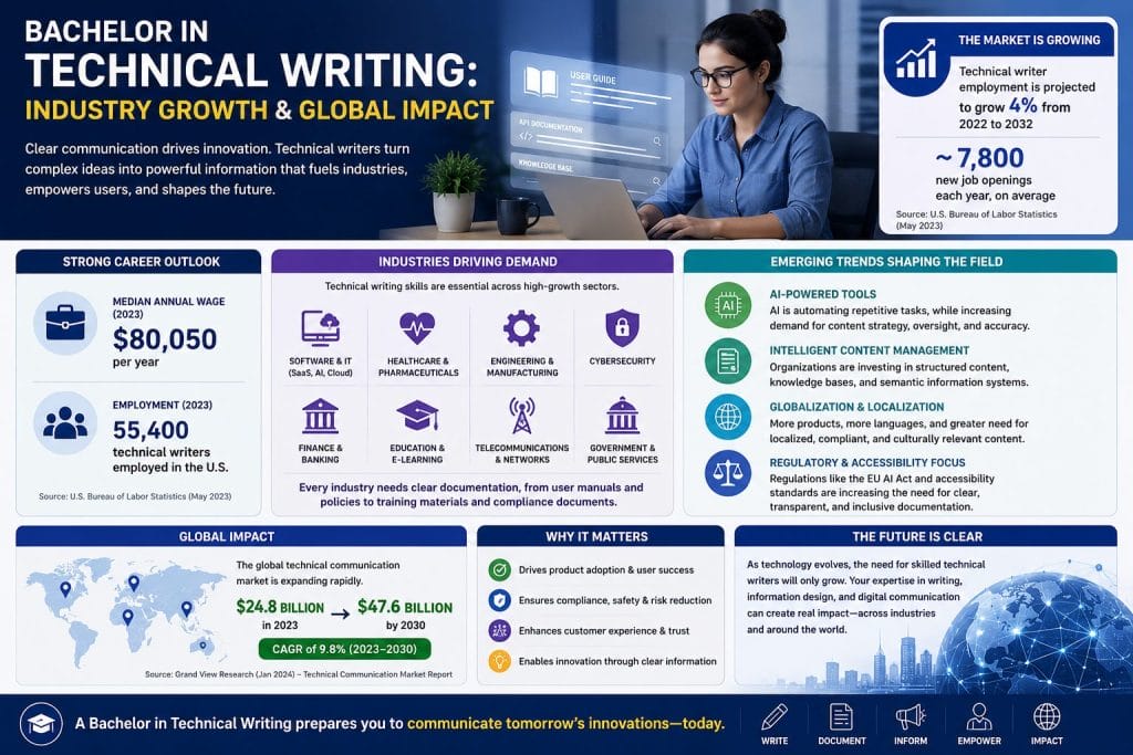 Bachelor of Technical Writing