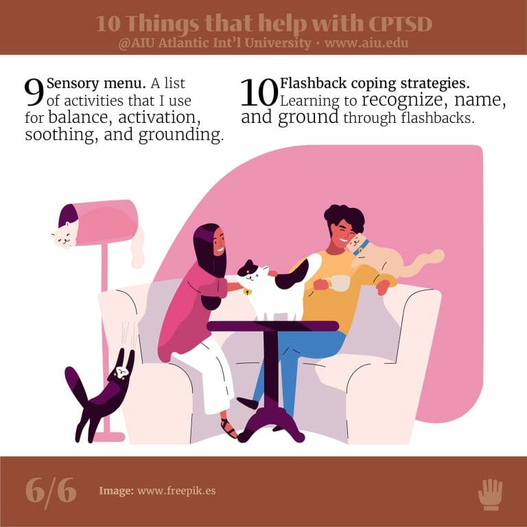 AIU Slides: 10 things that have helped me the most with complex PTSD 9 en6