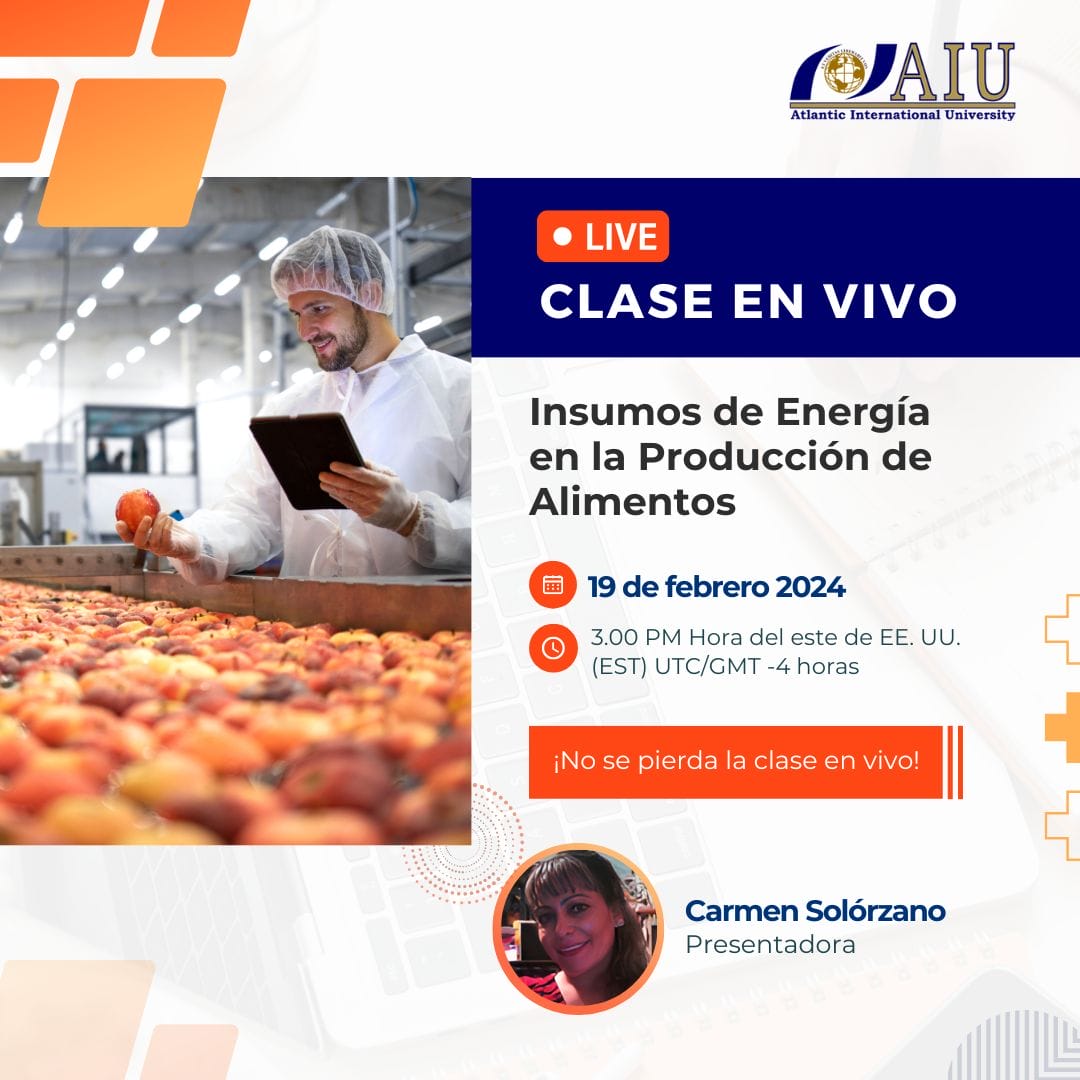 Insumos de Energia en la Produccion de Alimentos