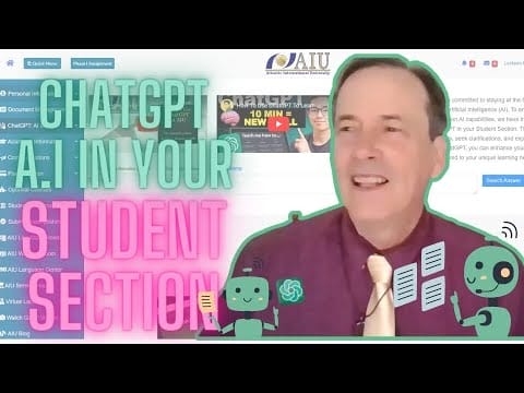how to use chatgpt in aiu