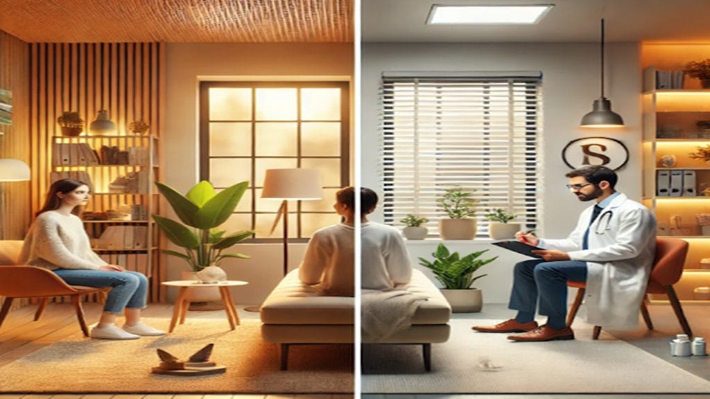 Therapists vs. Psychiatric providers