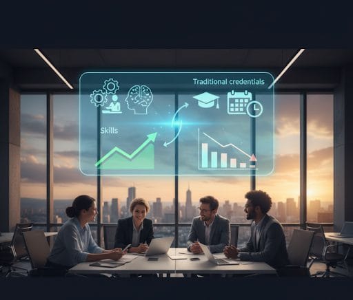  shift towards recognition of skills and experience