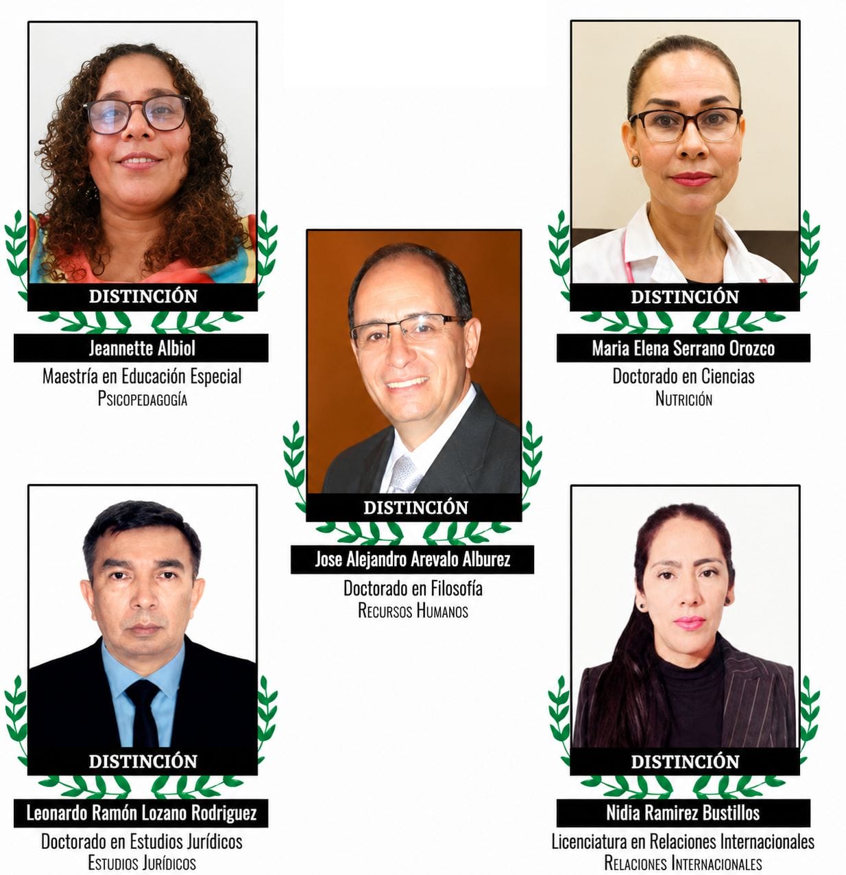 Graduados con Distincion