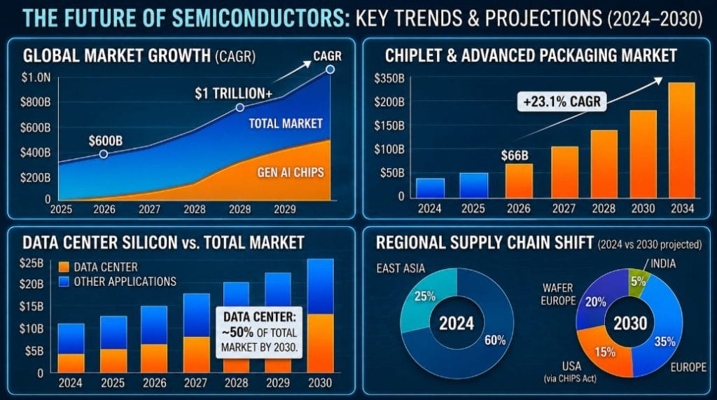 The Future of Semiconductors Key Trends & Projections