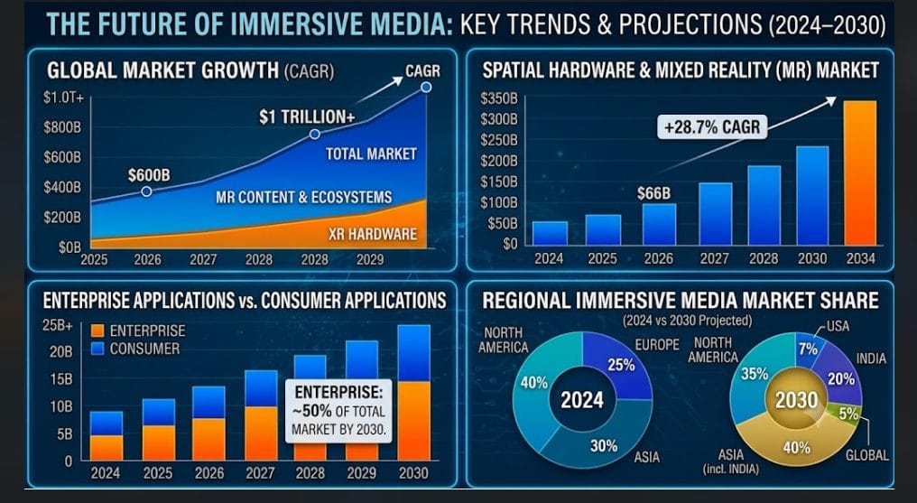 the future of immersive media key trends projections