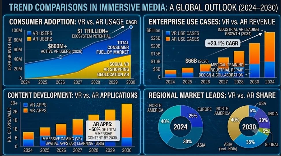 trend comparisons in immersive media a global outlook